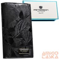   Peterson Női Pénztárca - Echo És Természetes Bőr Ptn Ps1431-Mlf Black