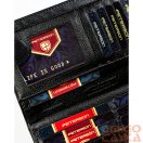 Peterson Női Pénztárca - Echo És Természetes Bőr Ptn Ps1431-Mlf Black