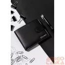 Férfi Bőr Pénztárca R-N992L-Pdm-3272 Black - Fekete
