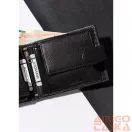 Férfi Bőr Pénztárca R-N992L-Pdm-3272 Black - Fekete