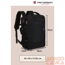 Peterson Hátizsák Ptn 24421-5074 Black - 45 X 30 X 25 Cm