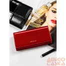 Peterson Női Bőr Pénztárca Ptn 42106-Sbr-0790 Red - Piros