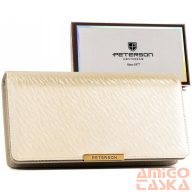 Peterson Női Pénztárca Ptn 005-Nf8-2707 Ecru - Beige