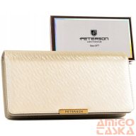Peterson Női Pénztárca Ptn 005-Nf8-2707 Ecru - Beige