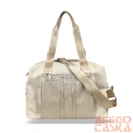 Zellia Női Sporttáska 24128 Beige-Arany - Groove -