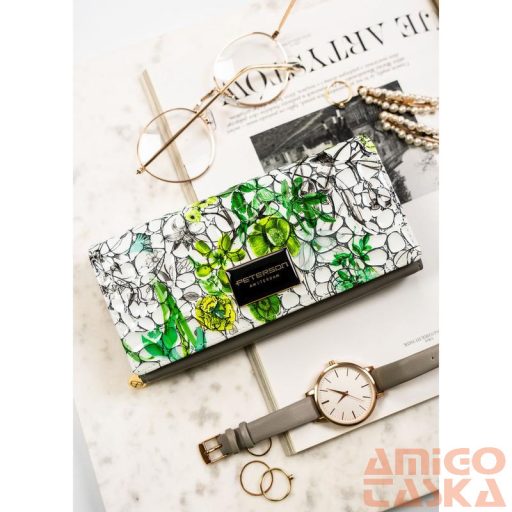 Peterson Női Bőr Pénztárca - Ptn Ph20-Lfl-6929 Green - Zöld