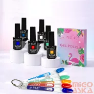 Next By Zellia Nail Gel Polish Summer Szett 6X10Ml - ZSK-08