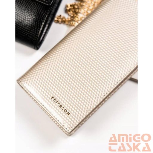 Peterson Női Bőr Pénztárca Ptn 421431-Sbr-7334 Beige
