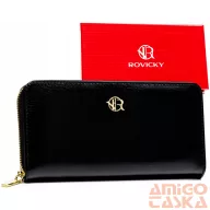   Rovicky Női Pénztárca Echo Bőr R-Prk-01-F7-2740 Black - Fekete