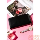 Rovicky Női Pénztárca Echo Bőr R-Prk-01-F7-2740 Black - Fekete