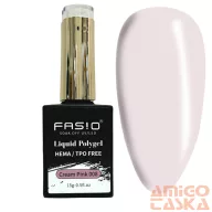 Fasio Liquid Polygel - 15G - 008 - Cream Pink