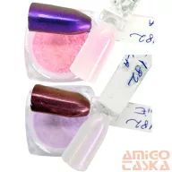 Körömdíszítő - Pigmentpor - Go2680-182 - Pink-Lila