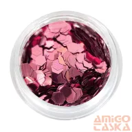   Köröm Díszítő - Pehely - Go2680-72-4- Chunky Glitter -spotted dekor