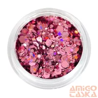   Köröm Díszítő - Pehely / Csillám- Go2680-72-5 - Chunky Glitter -spotted dekor