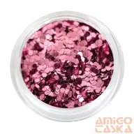   Köröm Díszítő - Pehely - Go2680-72-7 -Chunky Glitter -spotted dekor