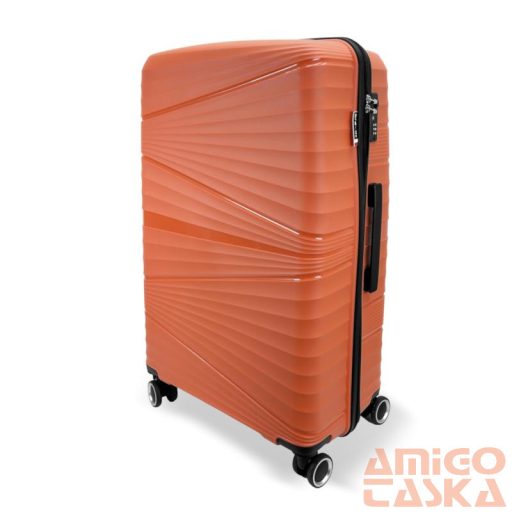 Bőrönd - 008 - L-Es Nagy Méret - Polypropylene - 77 X 53 X 30 - Narancssárga