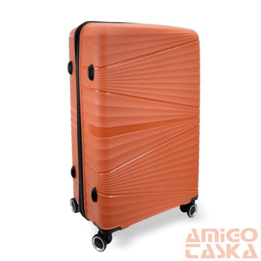 Bőrönd - 008 - L-Es Nagy Méret - Polypropylene - 77 X 53 X 30 - Narancssárga
