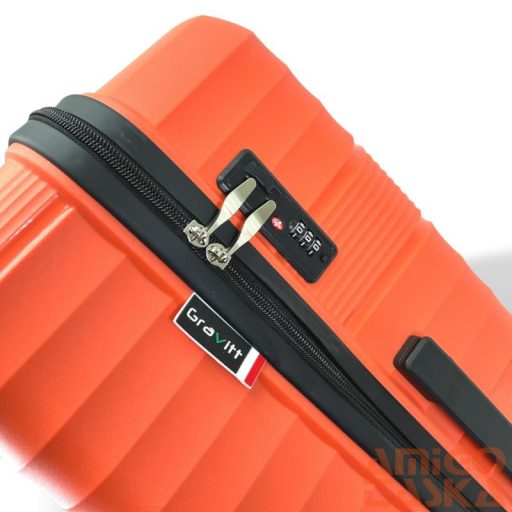 Bőrönd - 008 - L-Es Nagy Méret - Polypropylene - 77 X 53 X 30 - Narancssárga