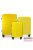 Polipropilén Bőrönd Szett - 3 Az 1-Ben Készlet 008-Es Modell - Sárga