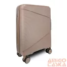 Zellia Polipropilén Bőrönd Ppb088 - Cappuccino S Méret - 55 X 40 X 20 Cm