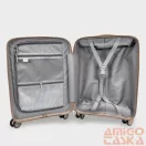 Zellia Polipropilén Bőrönd Ppb088 - Cappuccino S Méret - 55 X 40 X 20 Cm