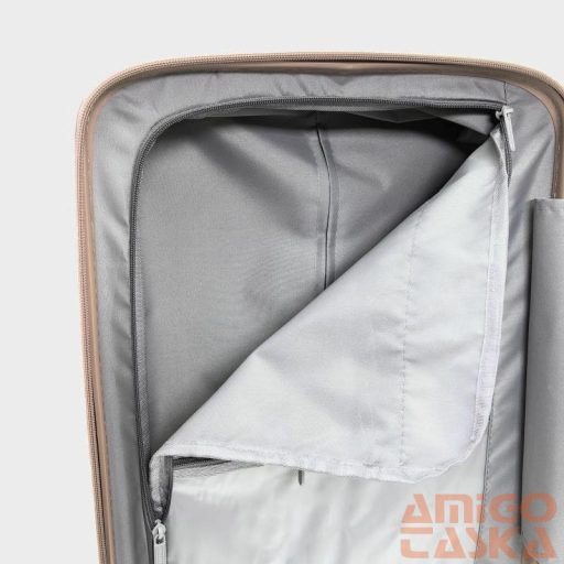 Zellia Polipropilén Bőrönd Ppb088 - Cappuccino S Méret - 55 X 40 X 20 Cm