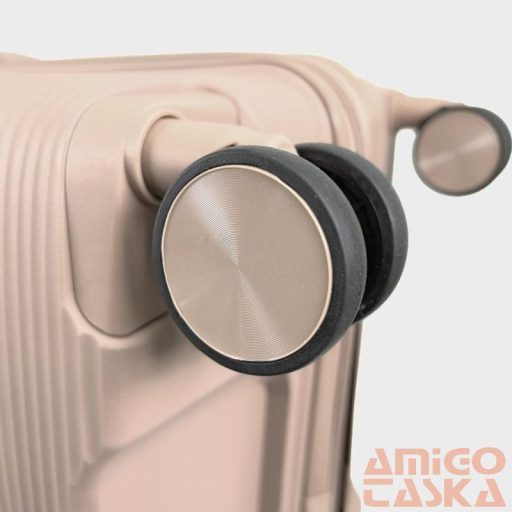 Zellia Polipropilén Bőrönd Ppb088 - Cappuccino Szett