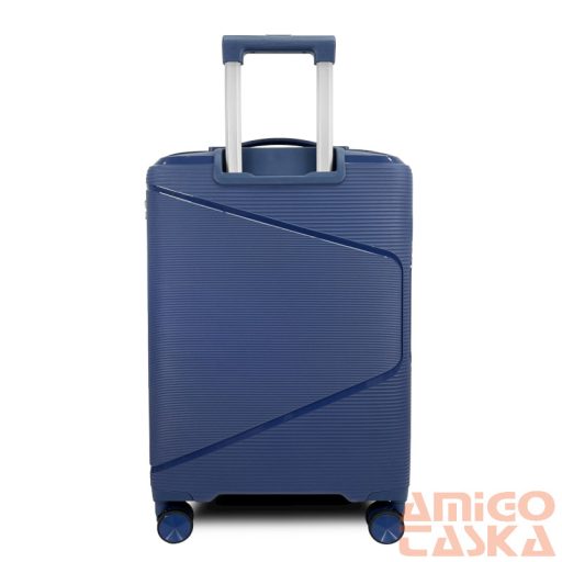 Zellia Polipropilén Bőrönd Ppb088 - Kék S Méret - 55 X 40 X 20 Cm