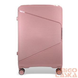   Zellia Polipropilén Bőrönd Ppb088 - Rosegold L Méret - 75 X 50 X 30 Cm