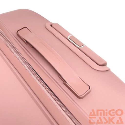 Zellia Polipropilén Bőrönd Ppb088 - Rosegold S Méret - 55 X 40 X 20 Cm