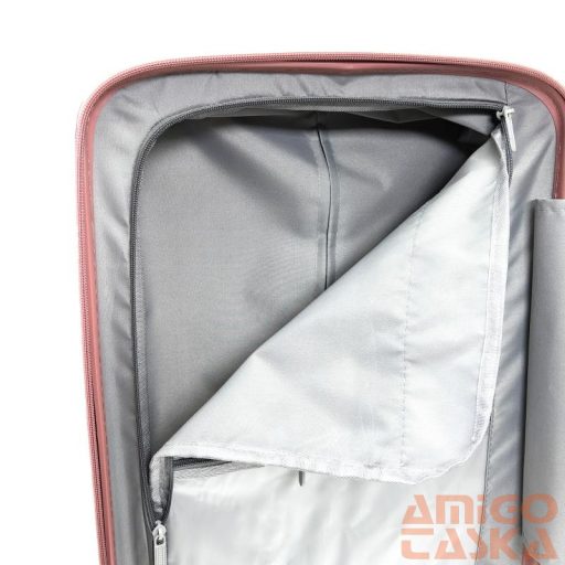 Zellia Polipropilén Bőrönd Ppb088 - Rosegold S Méret - 55 X 40 X 20 Cm