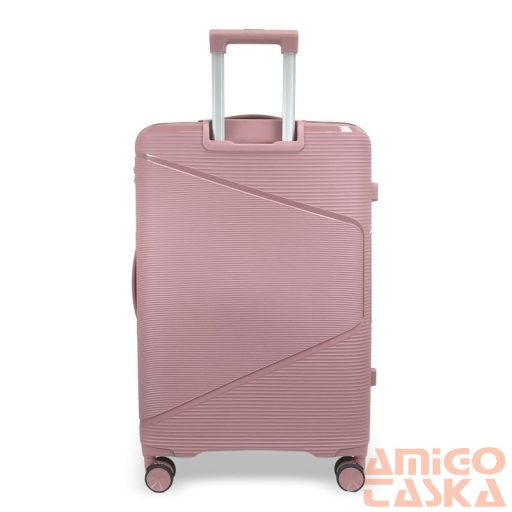 Zellia Polipropilén Bőrönd Ppb088 - Rosegold Szett