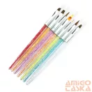 Ecset Szett - Színes Köves Szett - 7 Db -  Qqs-210142
