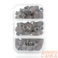   Csiszológyűrű - #80 / #120 / #180 - 75 Db-Os Kiszerelés - Barna
