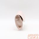 Zellia púder / lakk női rostbőr alkalmi táska w4