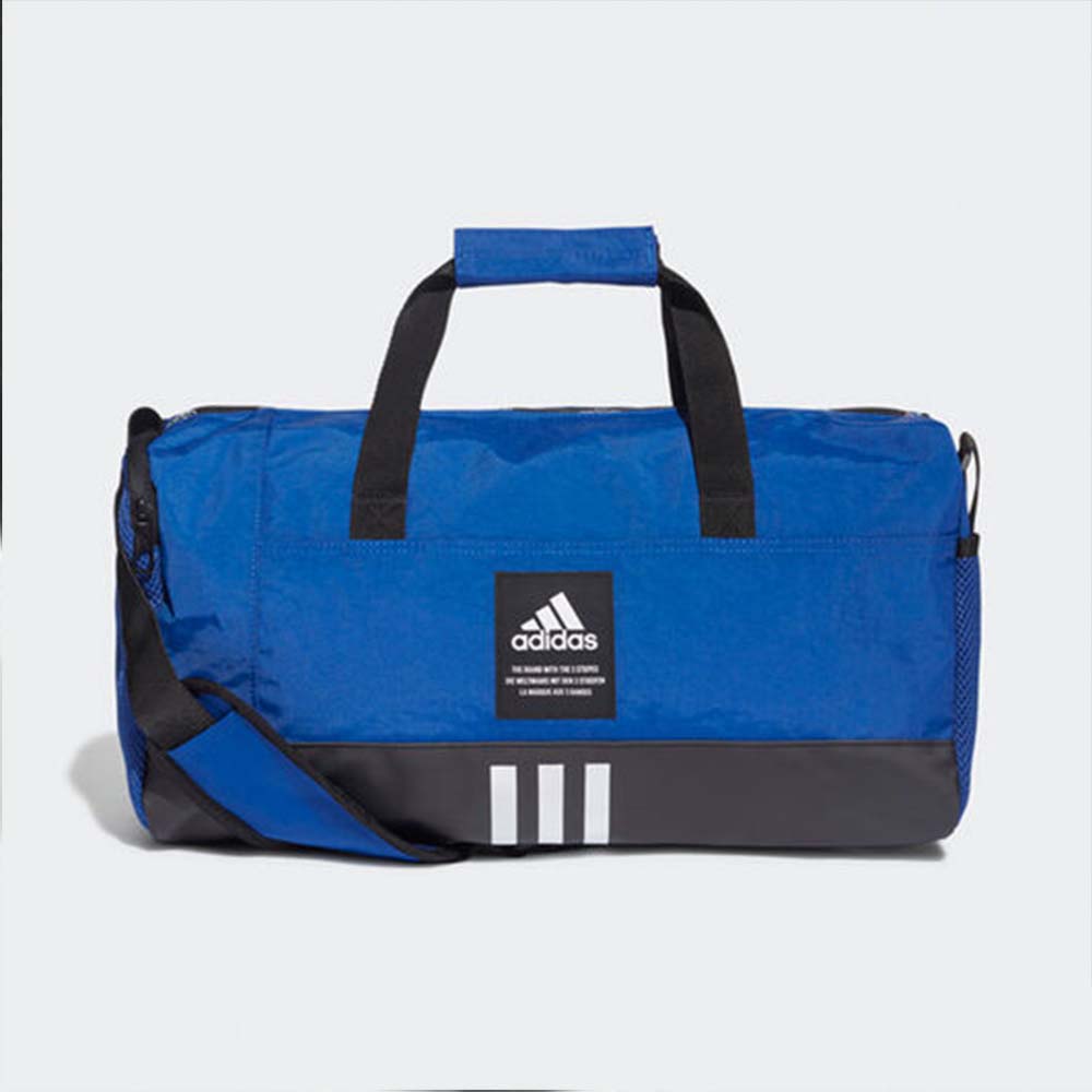 Adidas kék / fekete / fehér feliratos textil sporttáska S hb9131