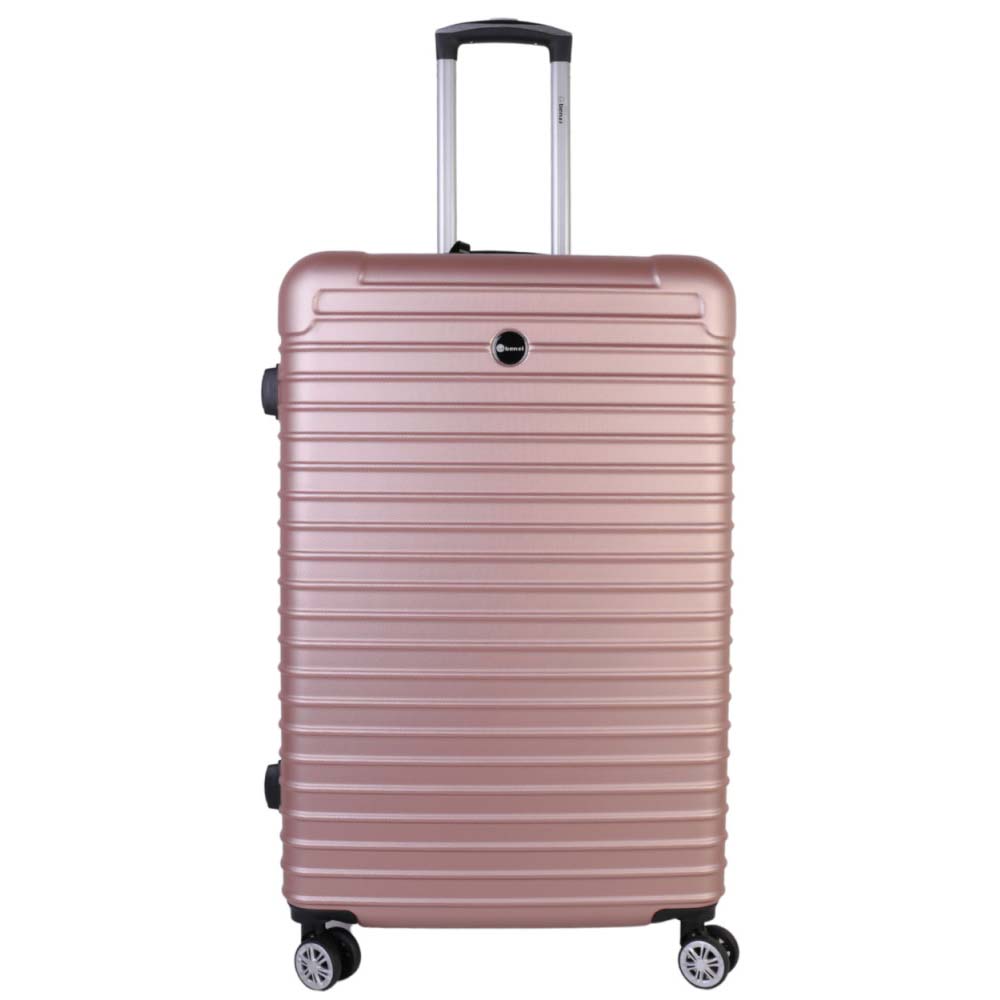 Benzi rosegold ABS műanyag négy kerekű nagy bőrönd bz5332