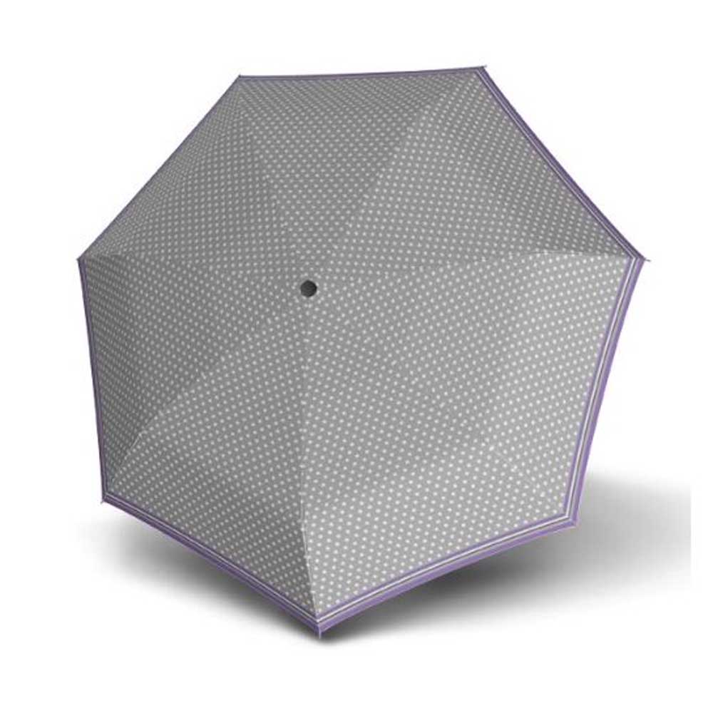Derby világosszürke / csillagos automata esernyő 744165ps