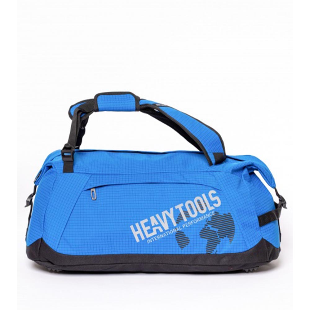 Heavy tools kék / kockás textil sporttáska / hátizsák efero blue