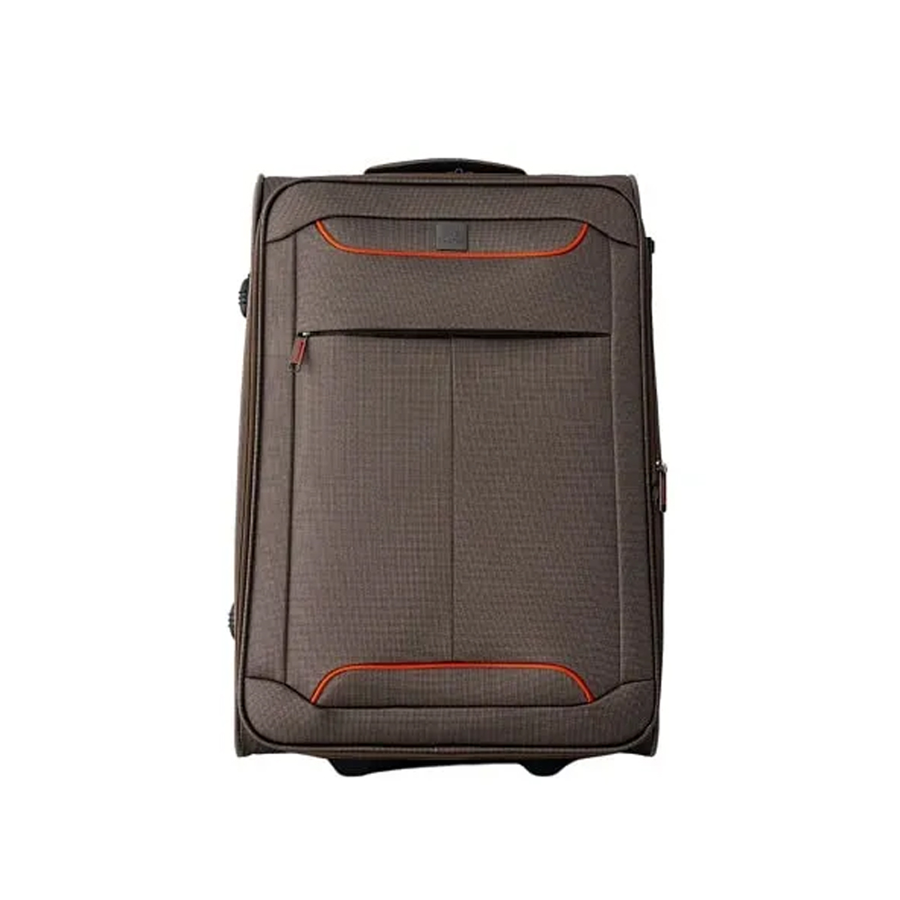 Touareg bronz / narancssárga textil kétkerekű közepes bőrönd air6494