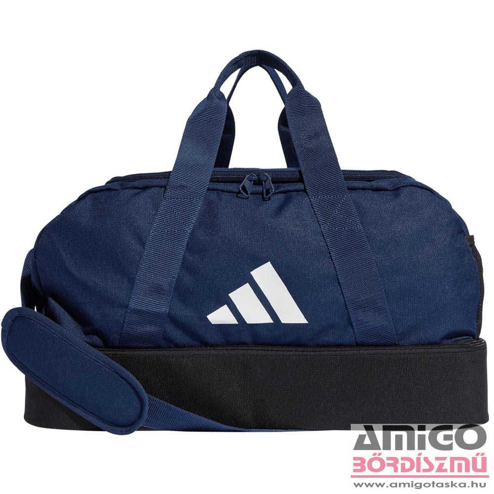 Adidas sötétkék / fehér textil cipőtartós sporttáska S ib8649