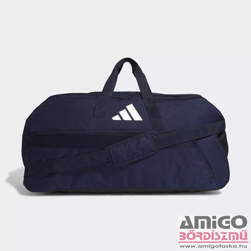 Adidas sötétkék / fehér textil sporttáska L ib8655