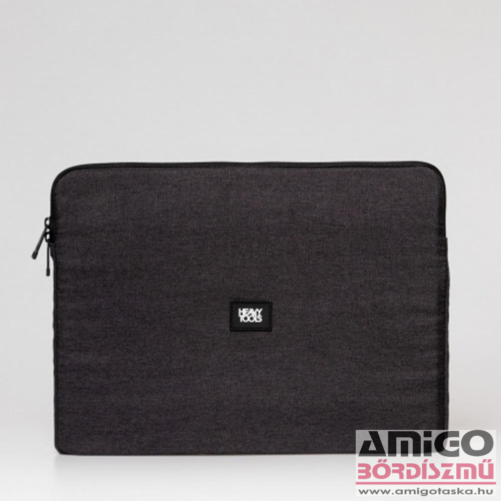 Heavy tools fekete textil laptop tok 14" efir black