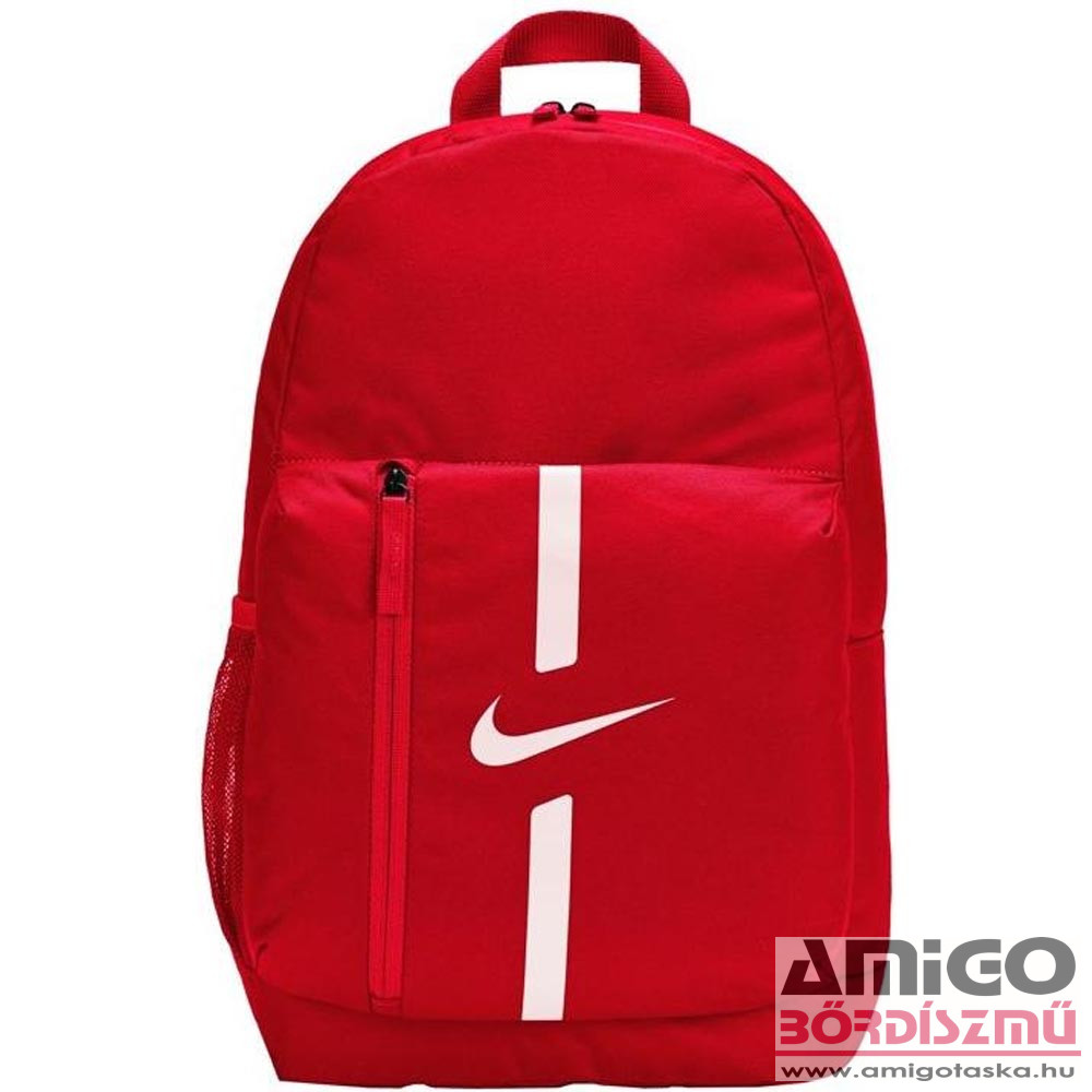 Nike piros / fehér textil hátizsák 22 literes da2571-657