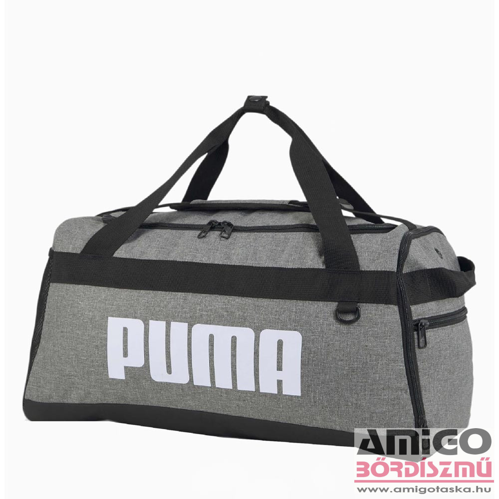 Puma szürke / fekete sporttáska 07953012