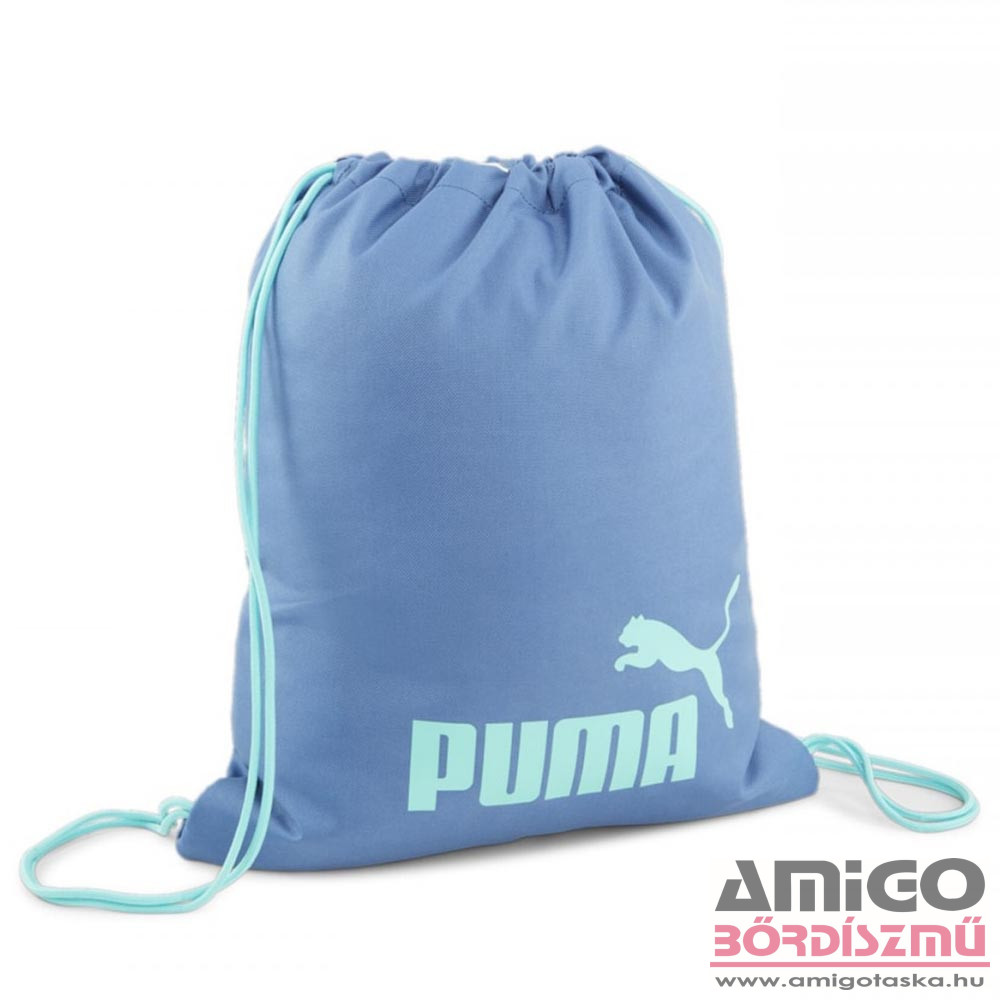 Puma kék / zöld textil tornazsák 09019004