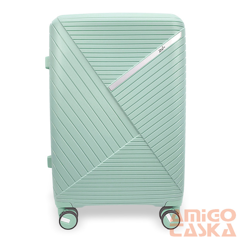 Zellia Polipropilén Bőrönd 209 - Menta M Méret - 65 X 46 X 27 Cm