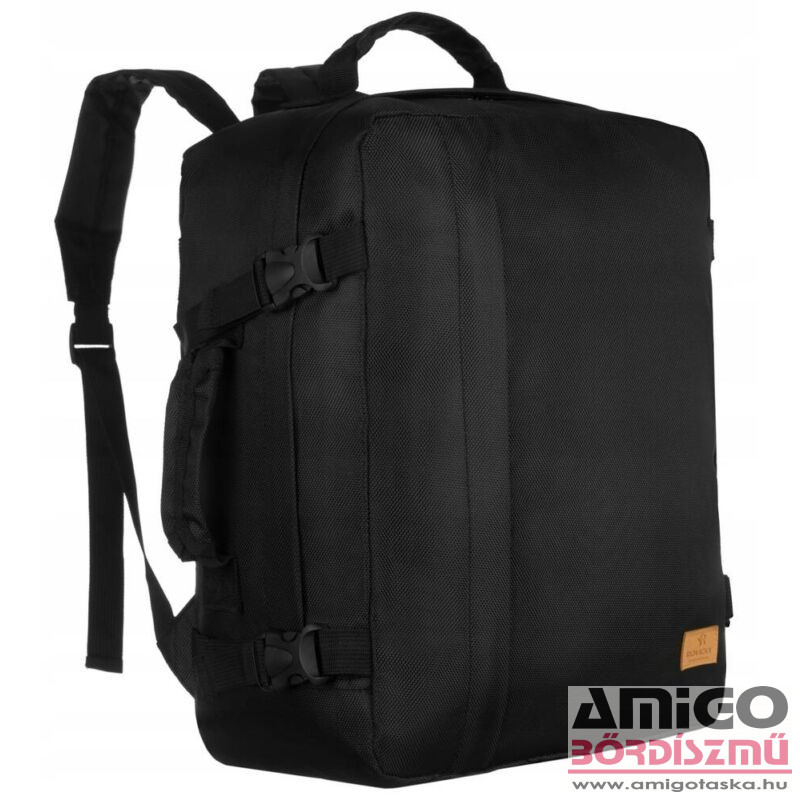 Rovicky hátizsák - kézipoggyász - RV-PL-ZERO-7846 Black - 40 X 30 X 20 -