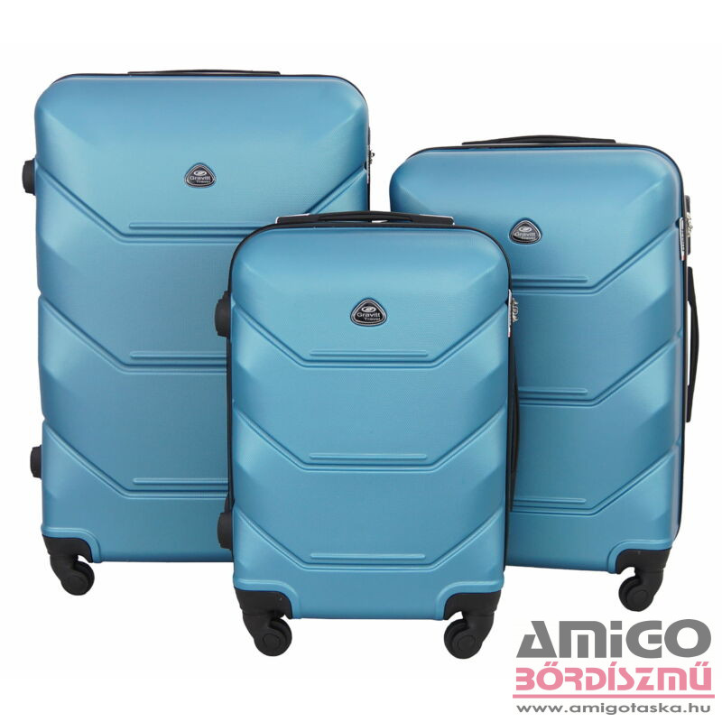 Bőrönd Szett - 3 Az 1-Ben Készlet 950-Es Modell - Metál Kék