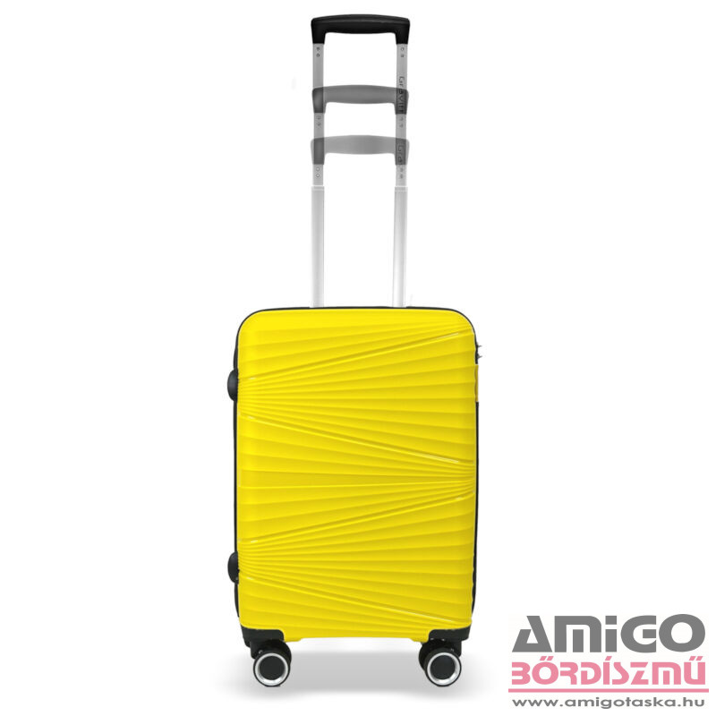 Bőrönd - 008 - S-Es Kis Méret - Polypropylene - 55 X 40 X 20 - Sárga
